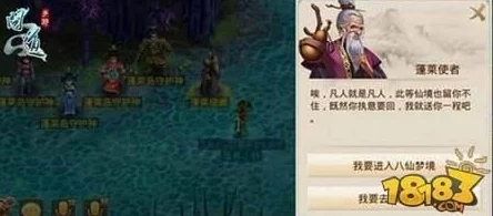 网友热议：深入探寻八仙梦境，揭秘蓝采和的神秘往事，勇敢挑战其幻境试炼