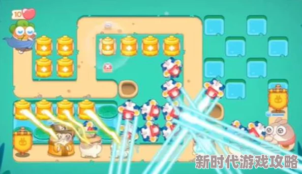保卫萝卜4秋天DE第1杯奶茶第11关攻略：高伤炮台布局揭秘