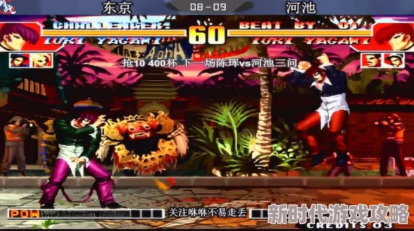 拳皇97高手爆料：夜枫、河池等用特瑞展现极致战斗技巧