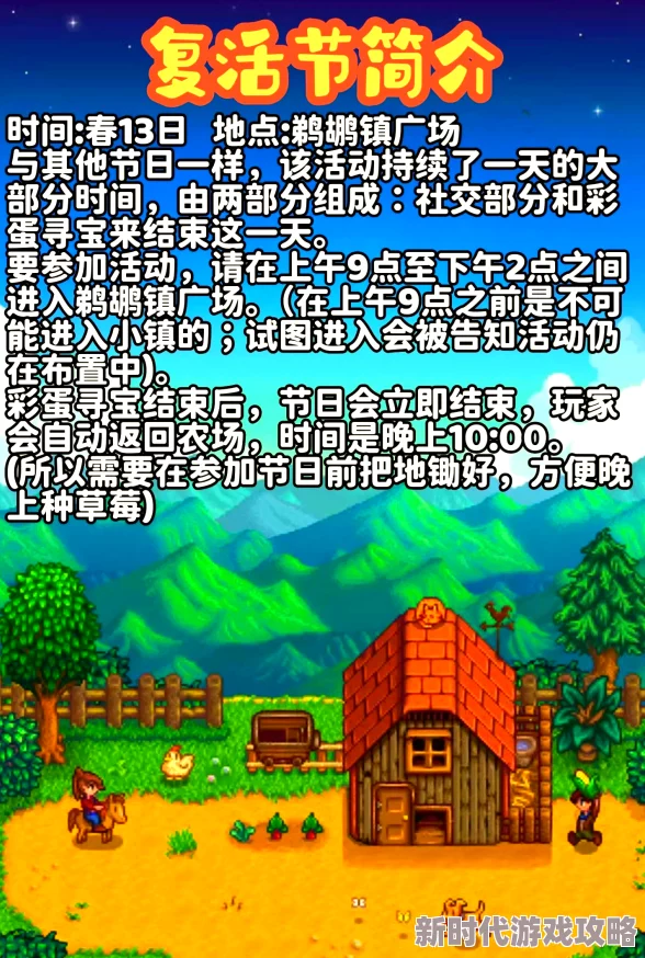 2025年星露谷物语复活节攻略：最新找蛋技巧与热门活动详解